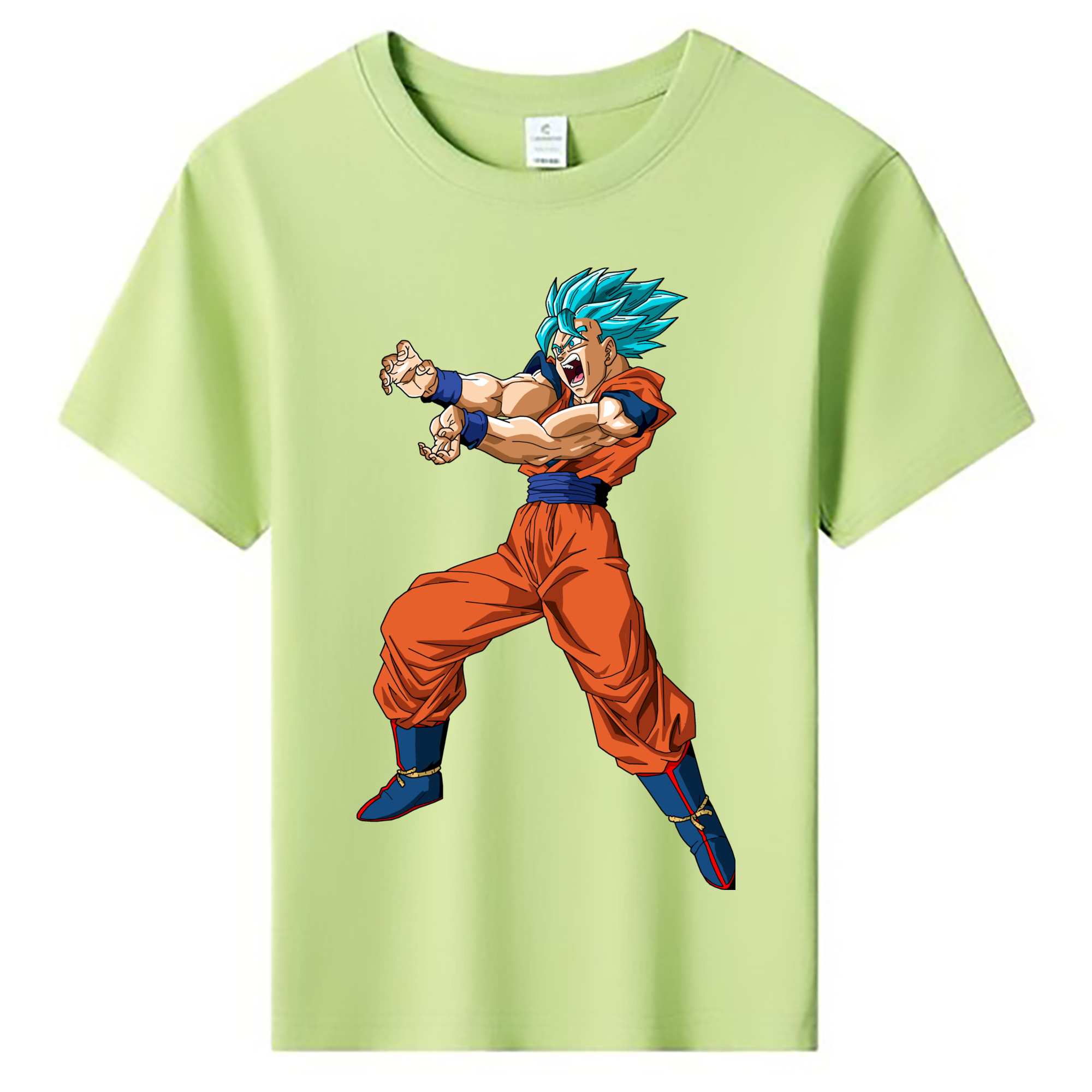 （画像用） ドラゴンボール 孫悟空（そん ごくう）Son Goku カカロット DRAGON BALL Kakarotto 綿100％キッズTシャツ（フロントプリント）
